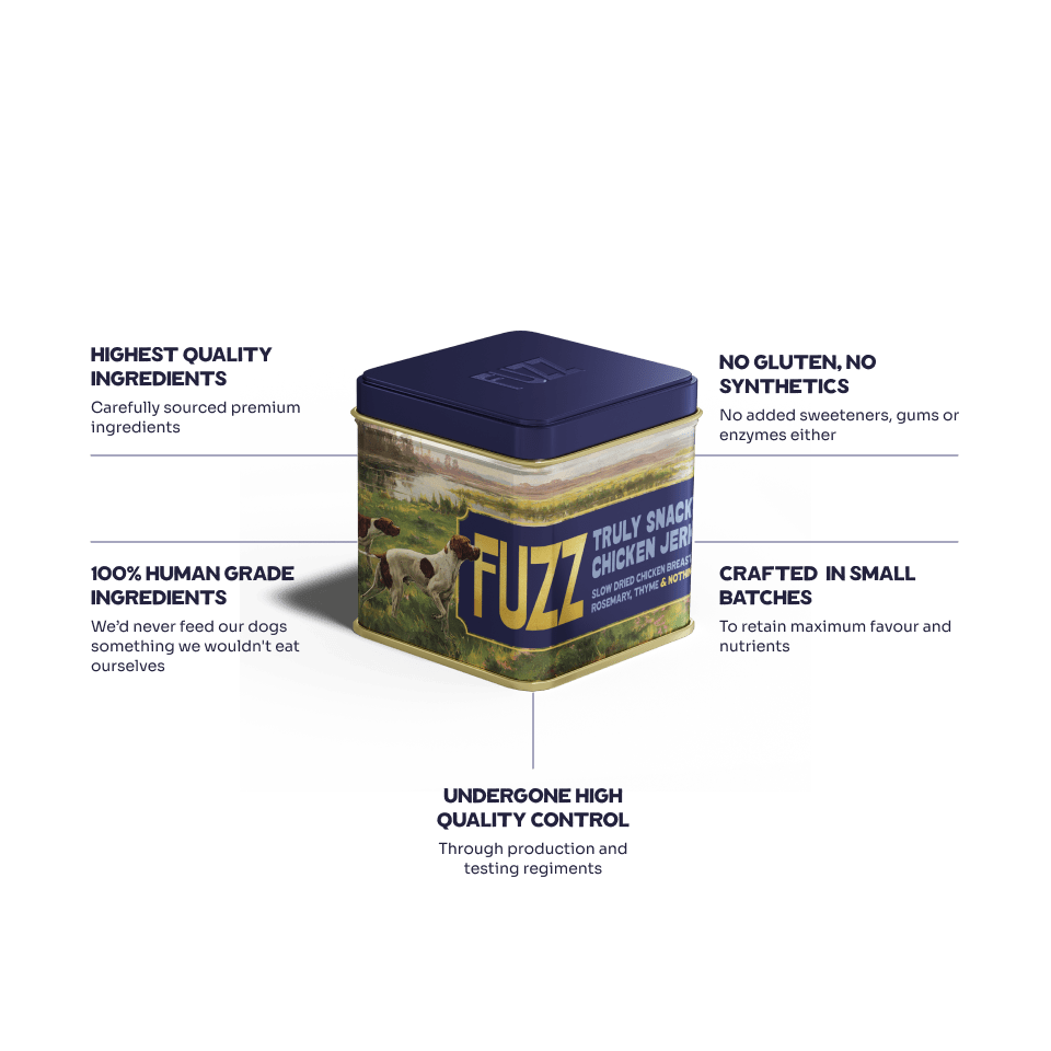 2x Combo of Truly Snacky Chicken Jerky